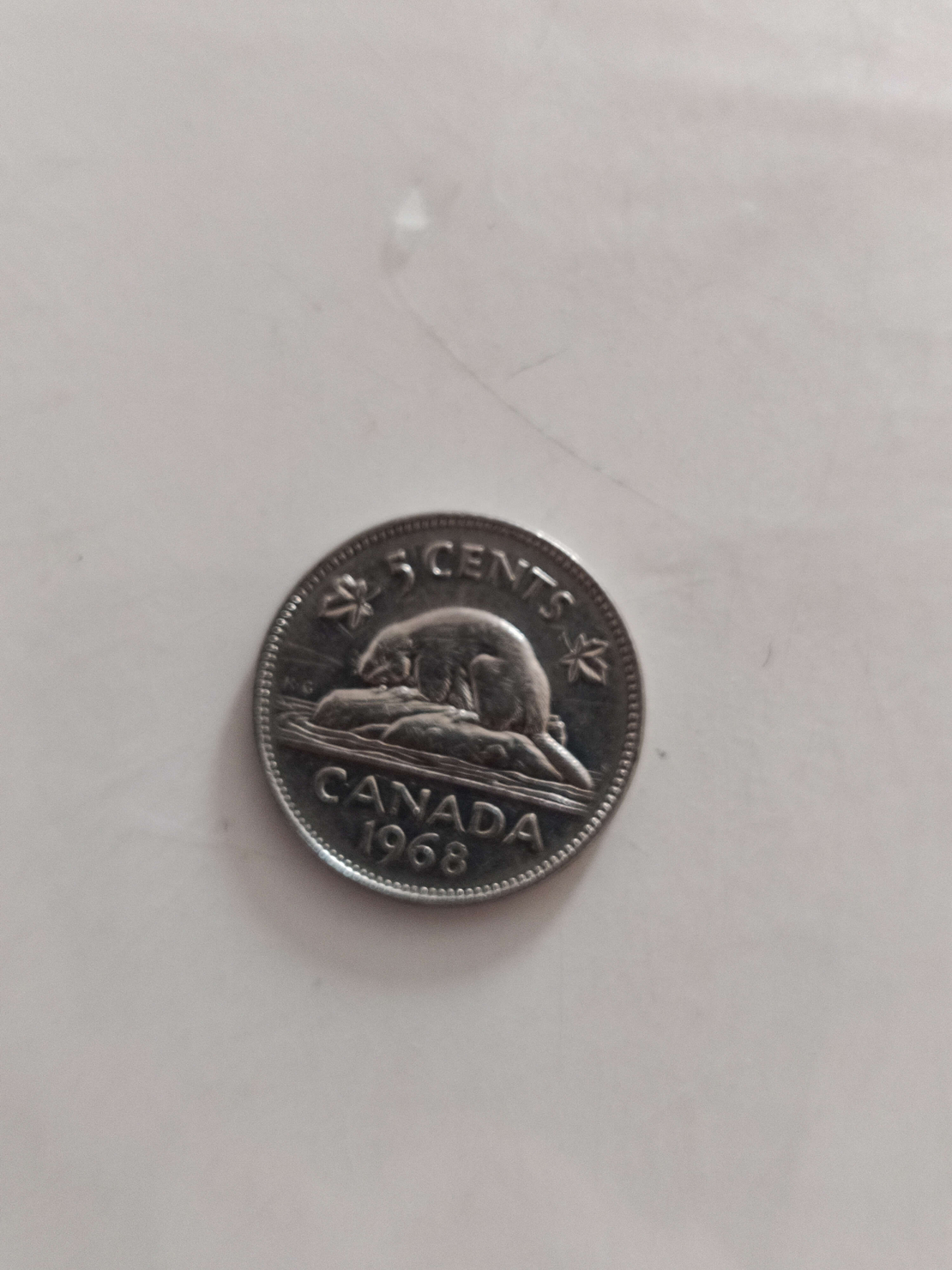5 cents, 1968