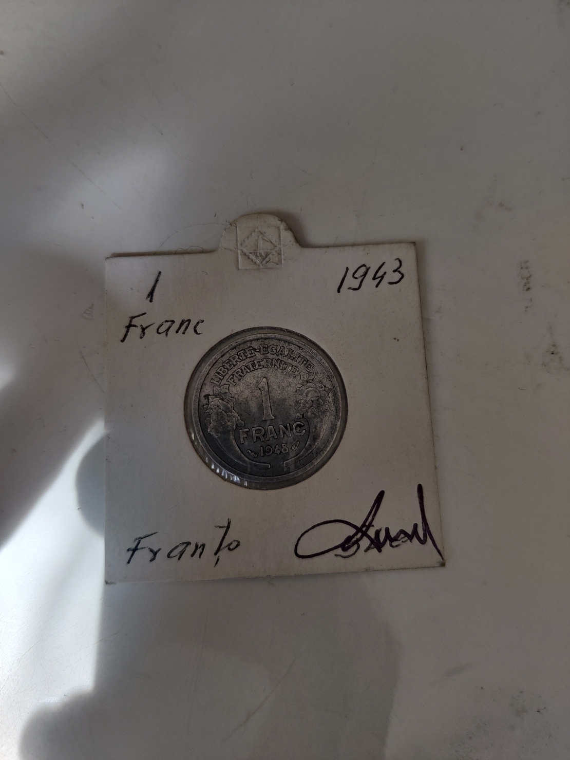 1 franc, 1943