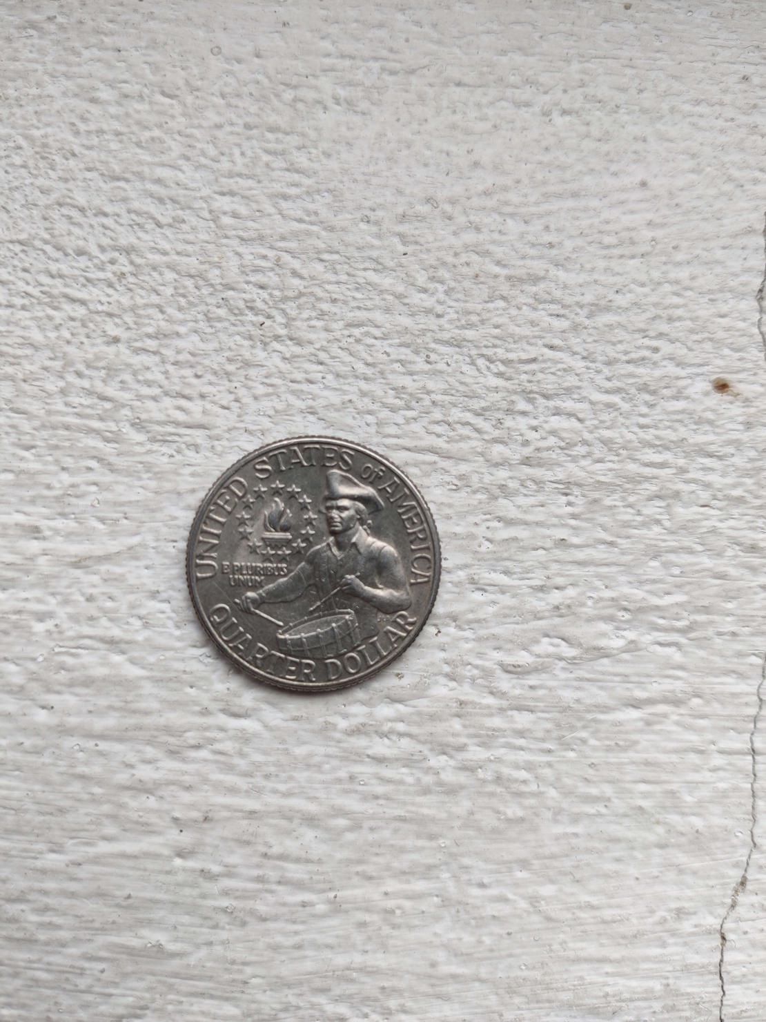 Quarter dollar, USA, 1776-1976
