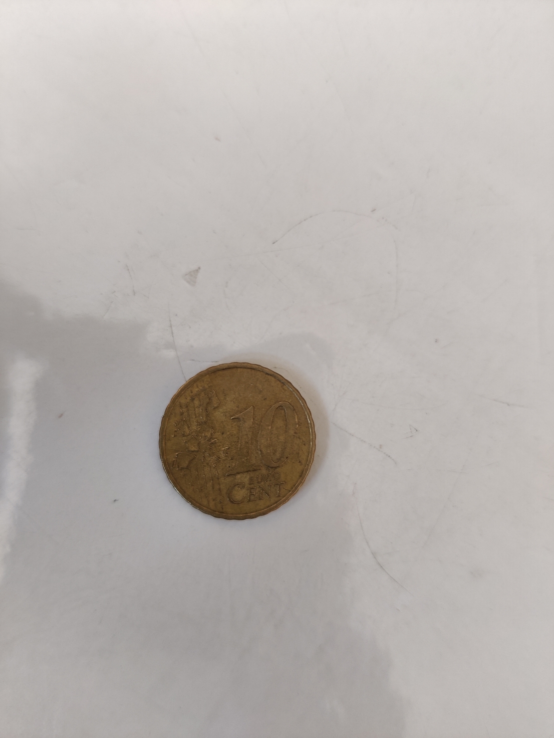 10 euro cent, 2000