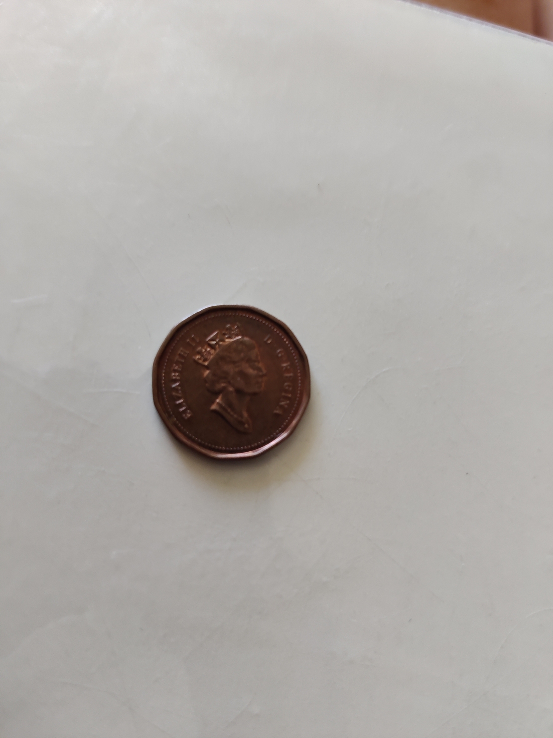 One cent, Canada, 1994