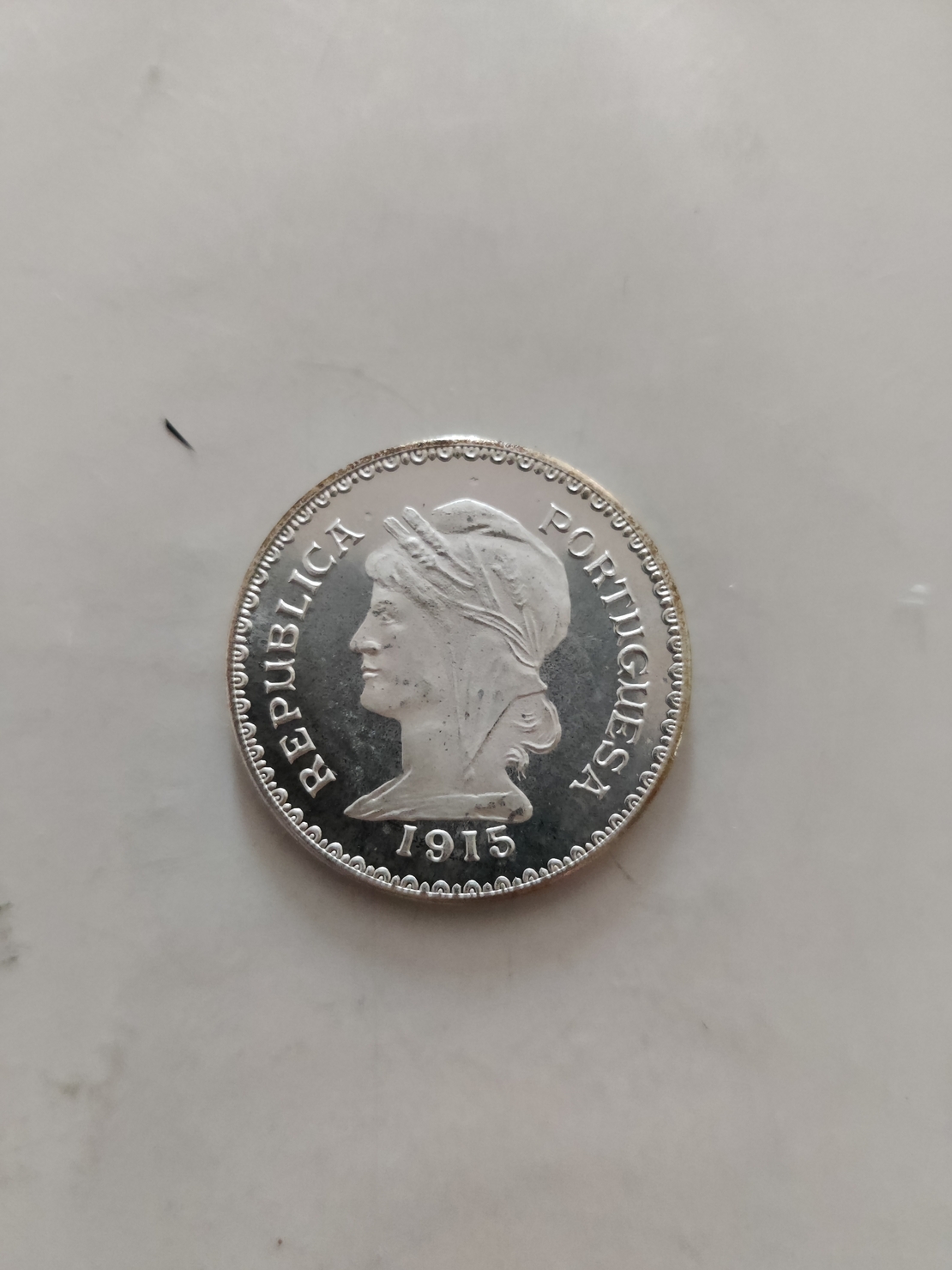 1 escudo, 1915