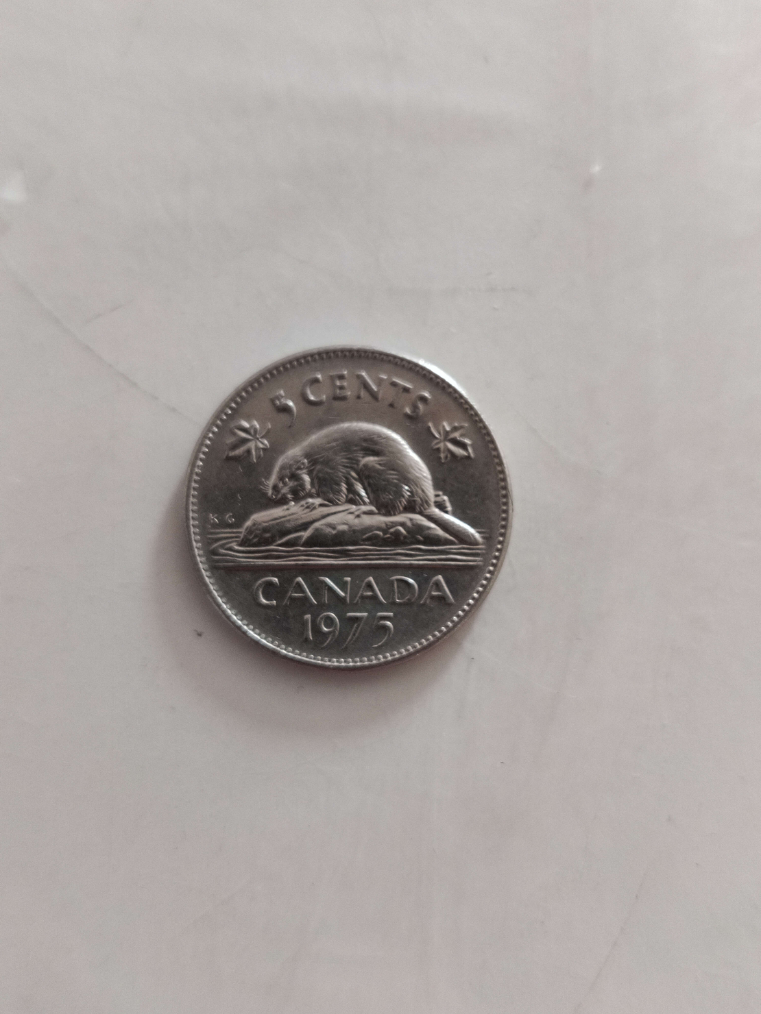 5 cents, 1975