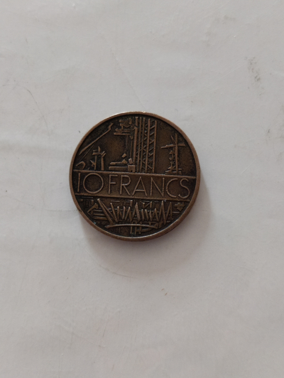 10 francs, 1975