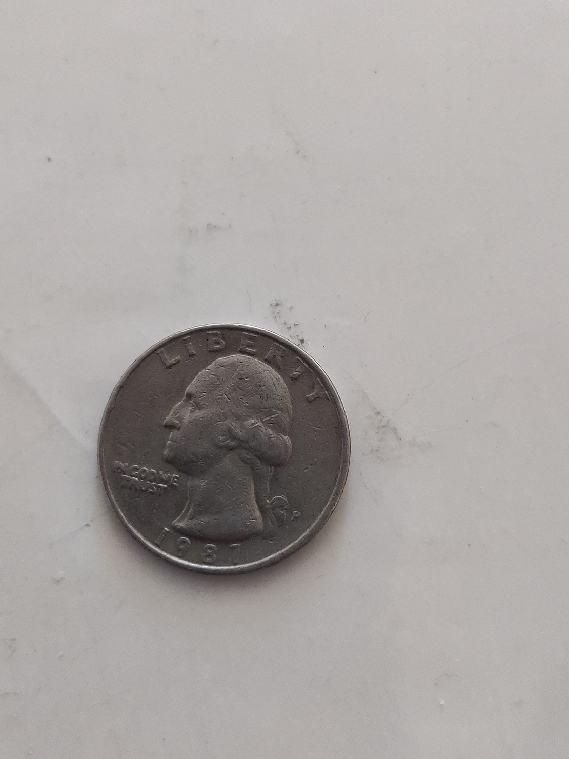 Quarter dollar, 1987