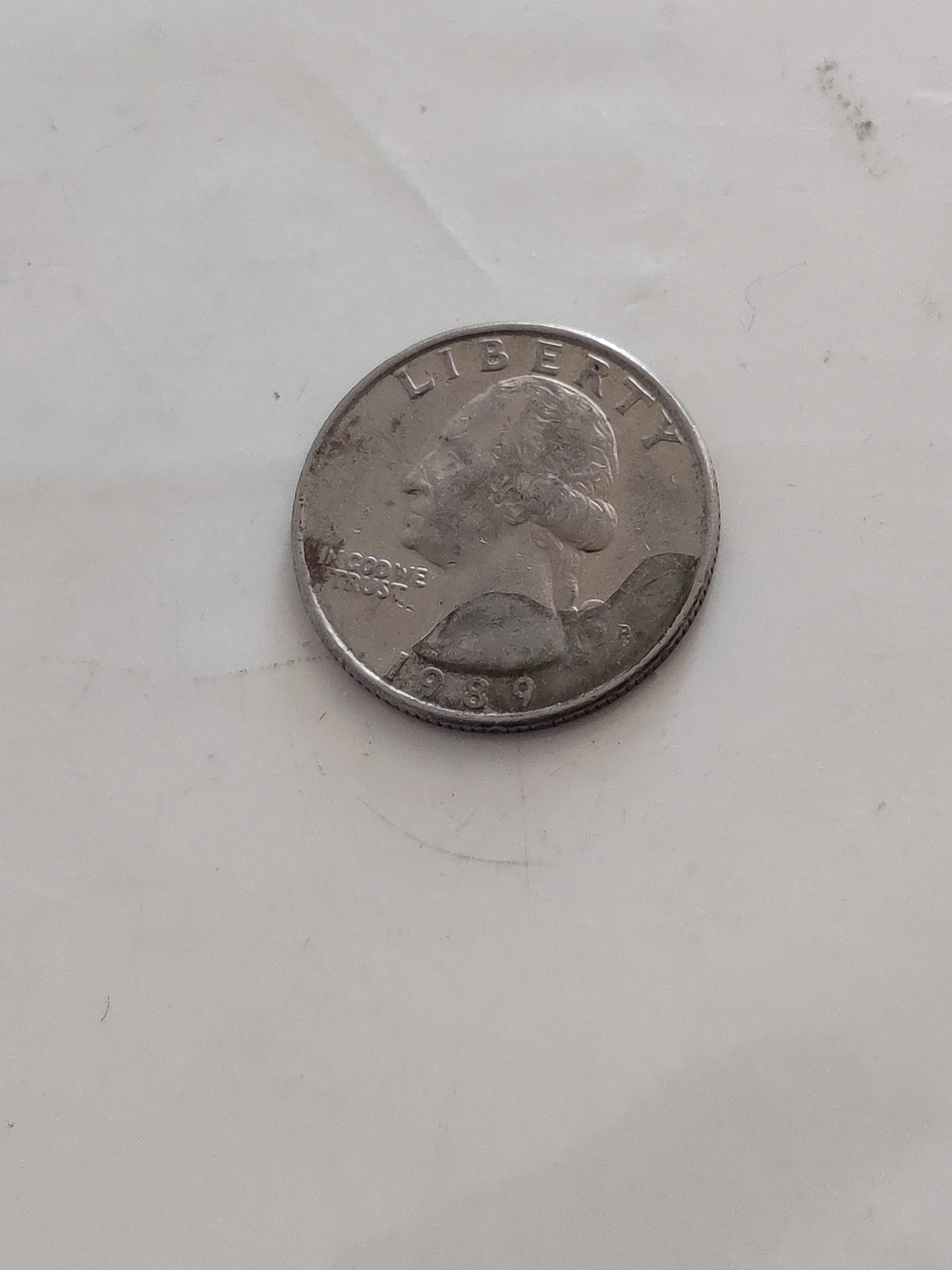 Quarter dollar, 1989