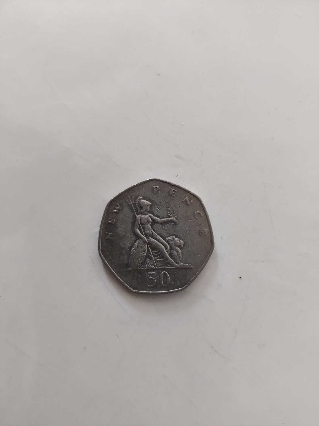50 new pence, 1978