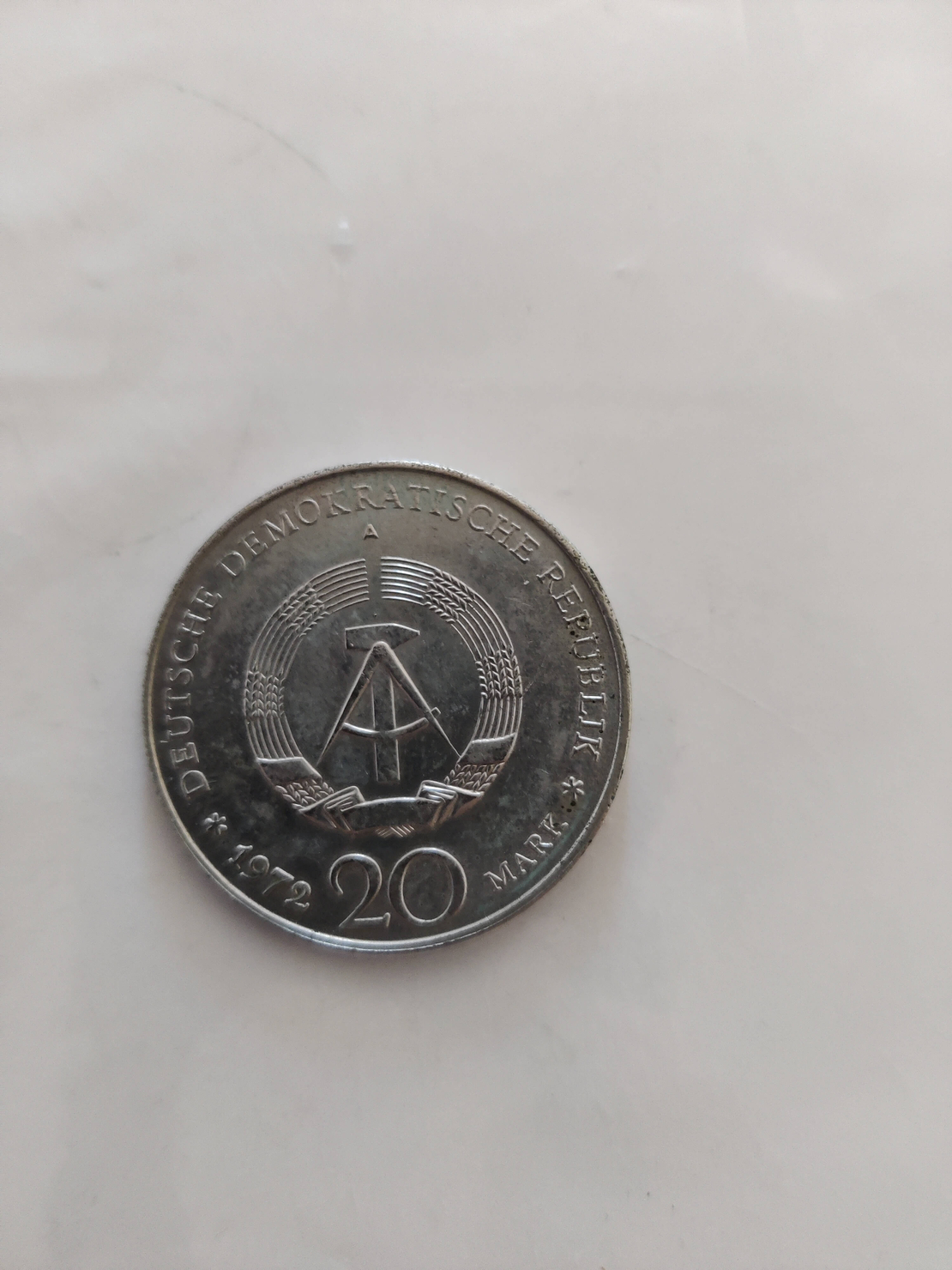 20 mark, 1972