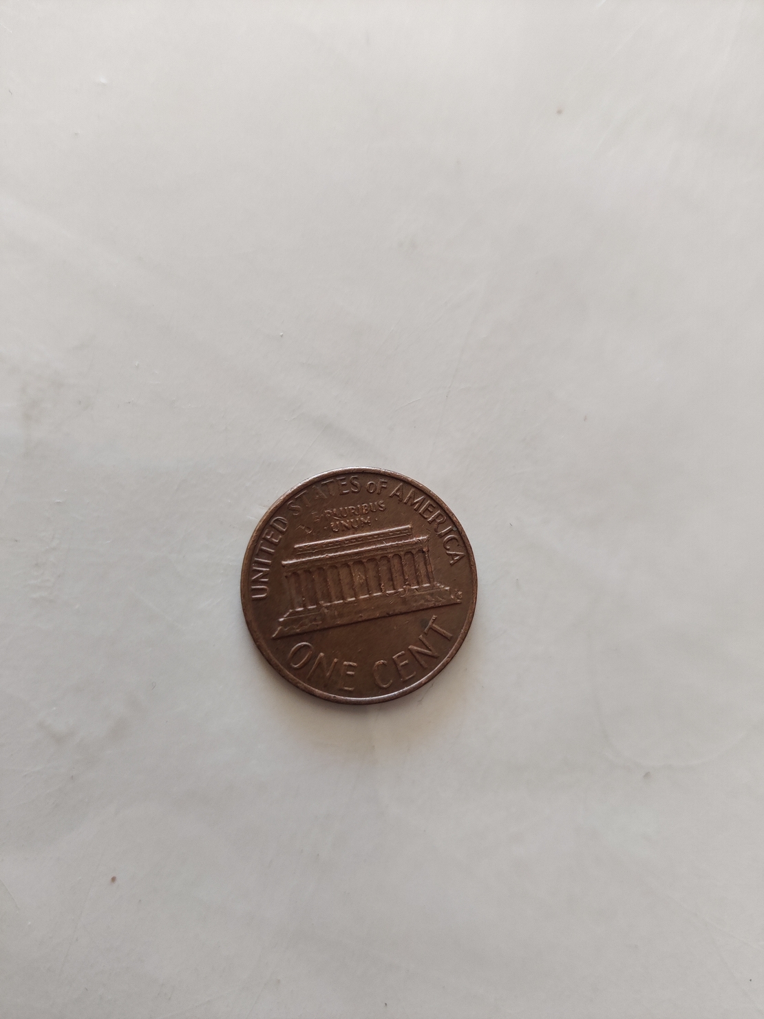 One cent, 1977