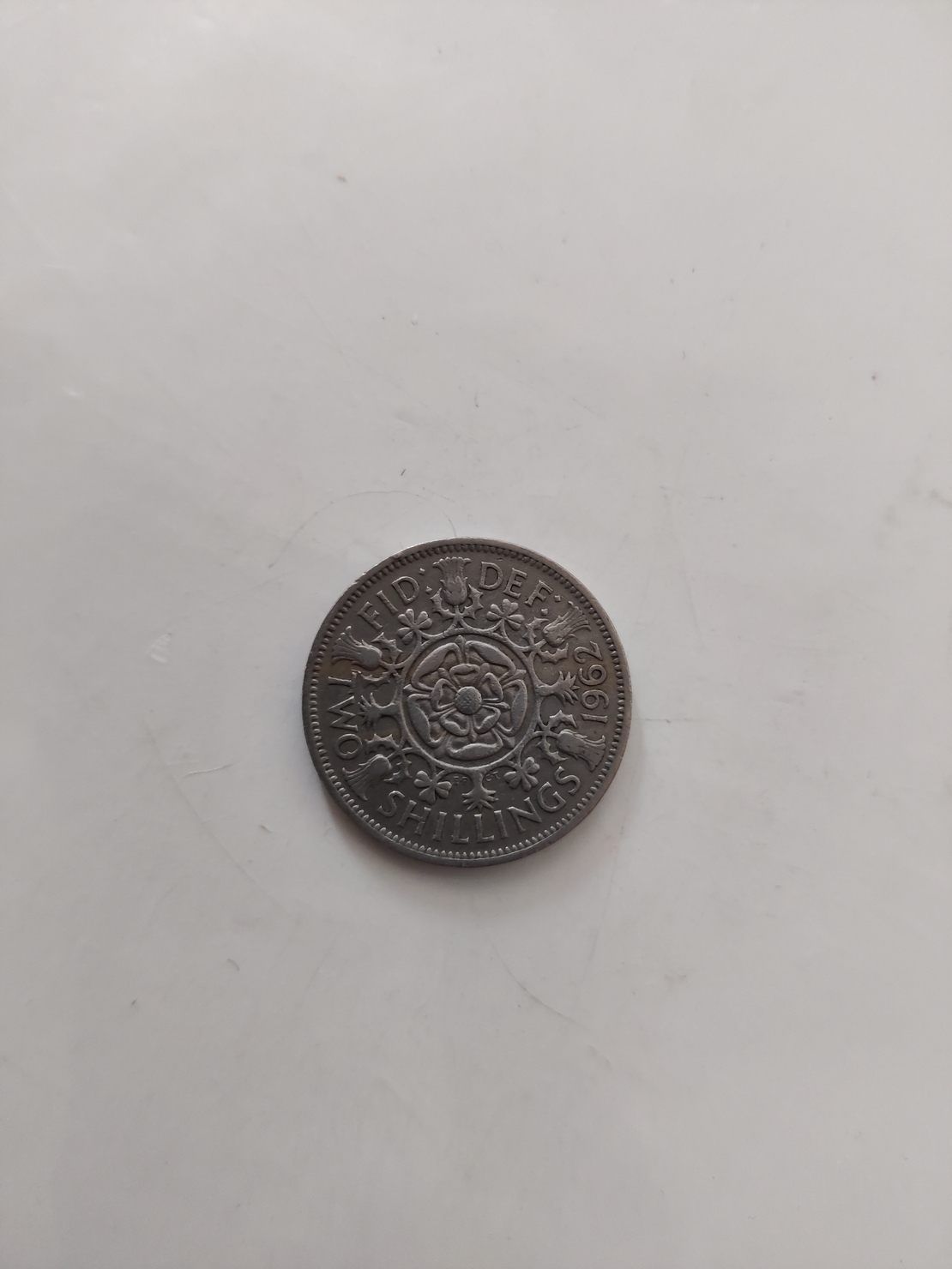 2 shillings, 1962