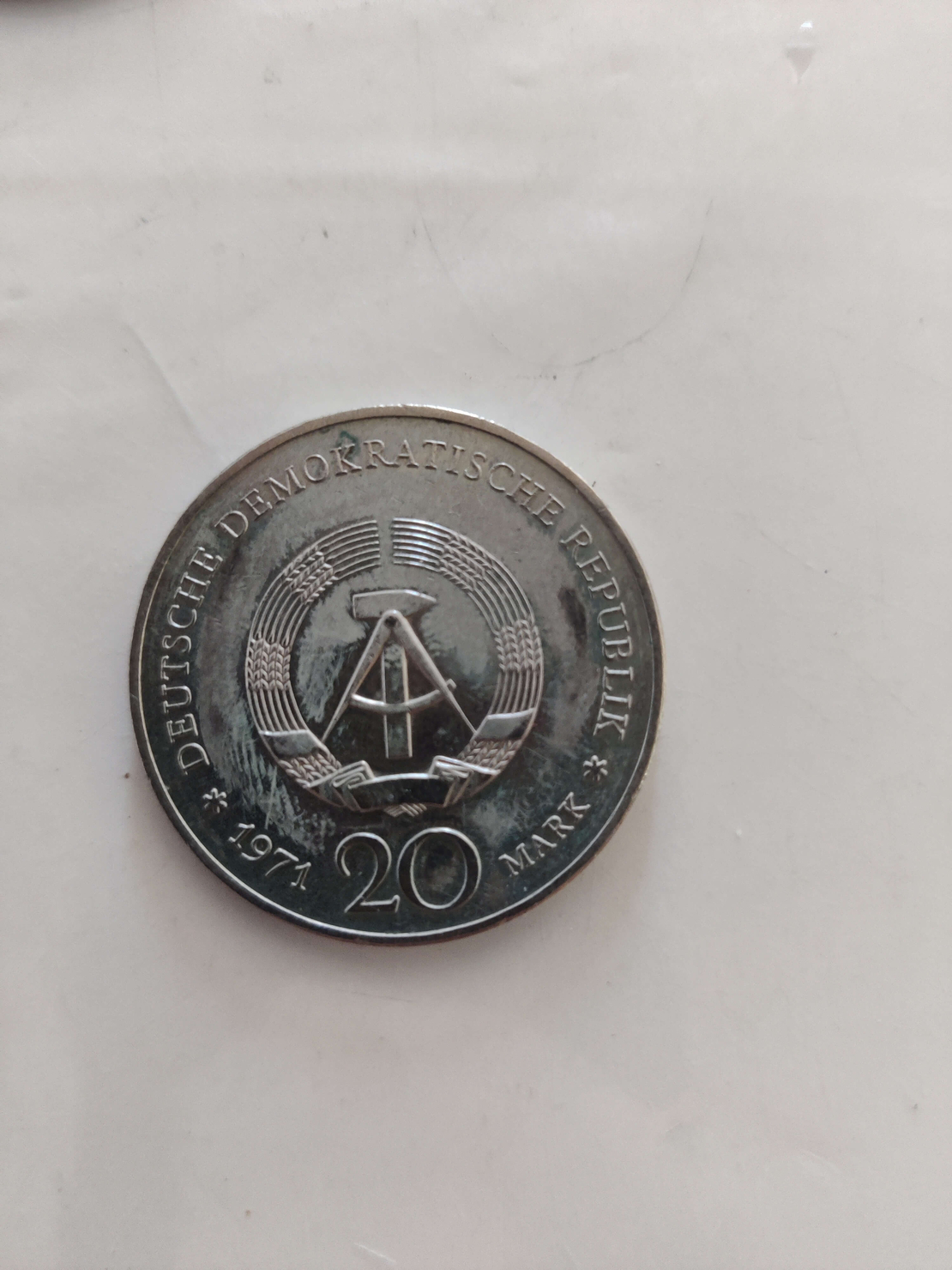 20 mark, 1971
