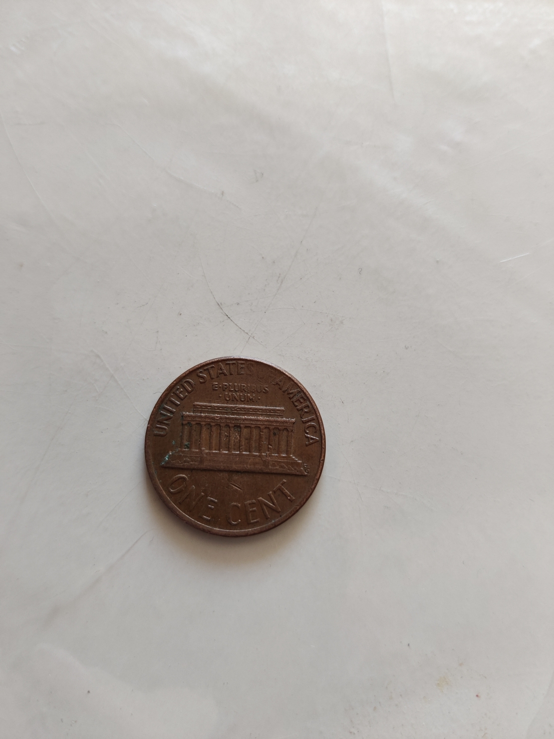One cent, 1974