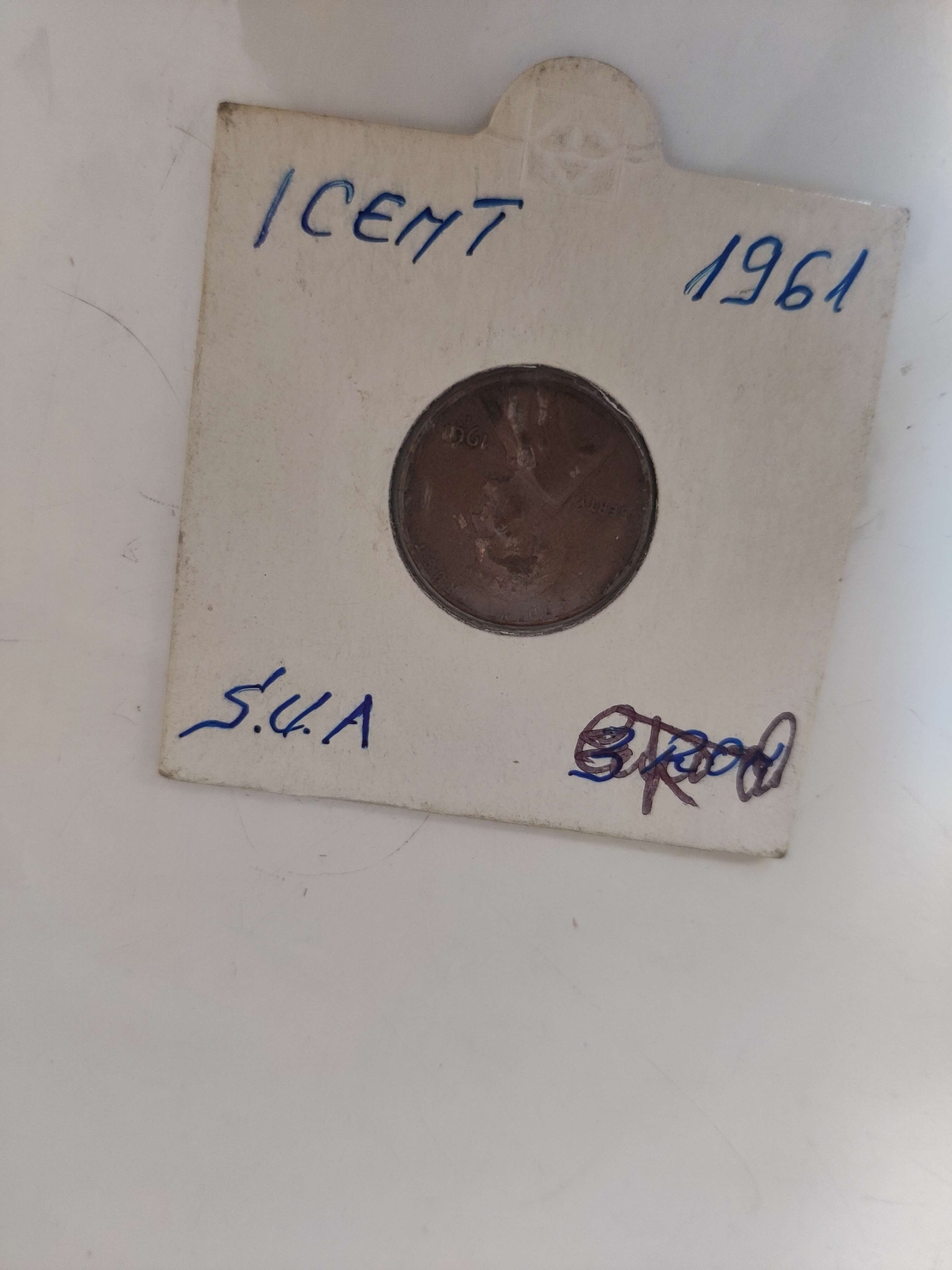 One cent, 1961