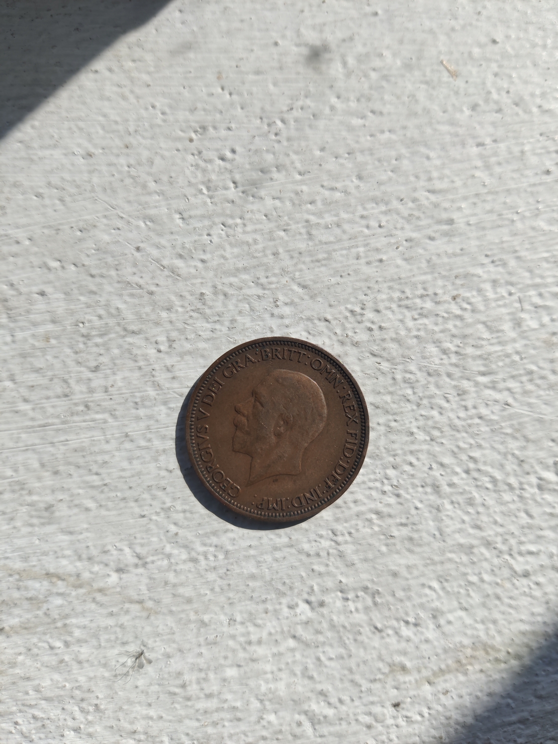 Half penny, 1936