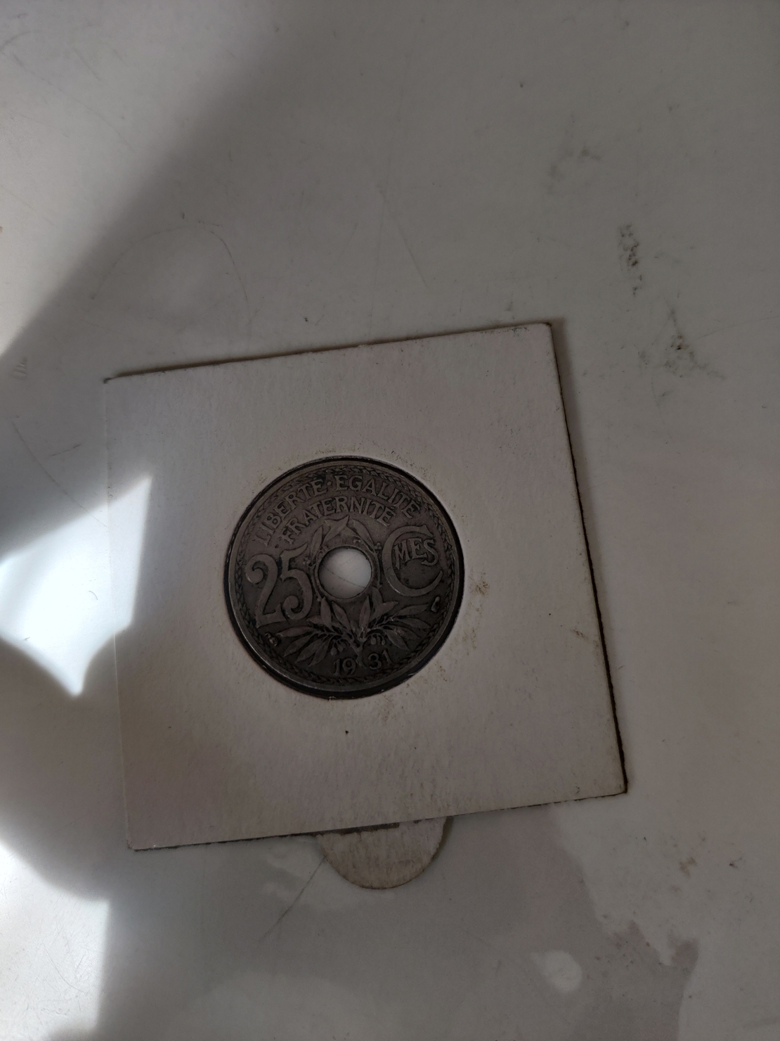 25 francs, 1931