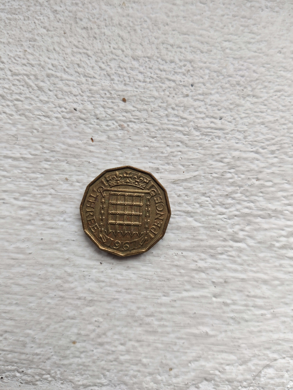 Three pence, 1967
