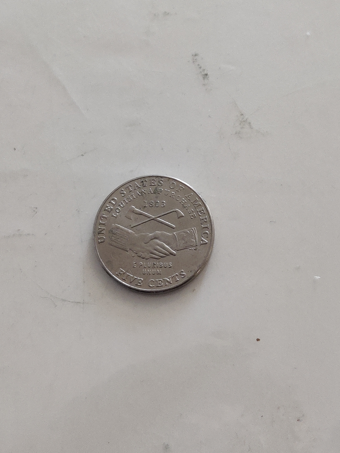 5 cents, 1803