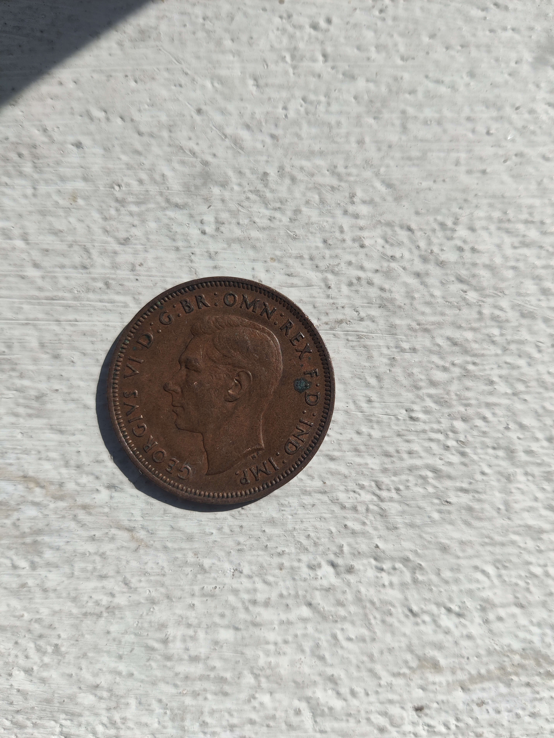 Half penny, 1944