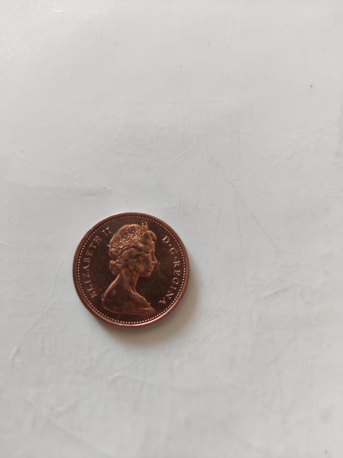 One cent, Canada, 1867-1967