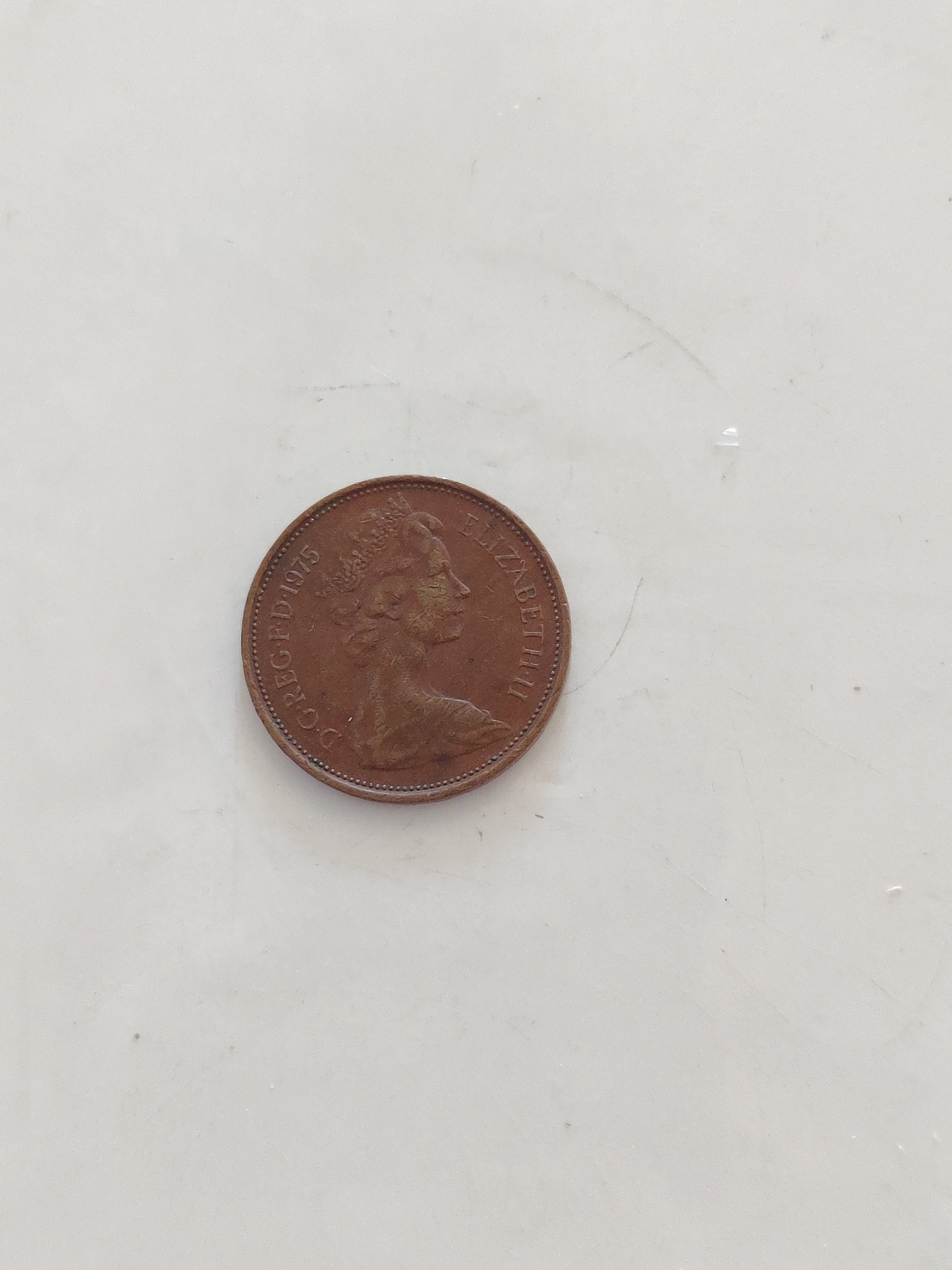 2 new pence, 1975