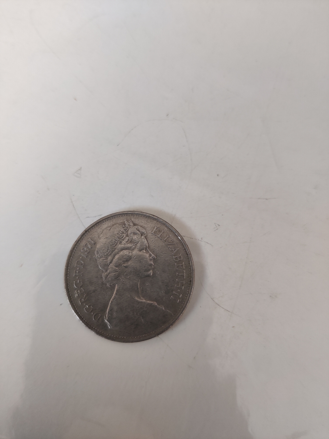10 new pence, 1971