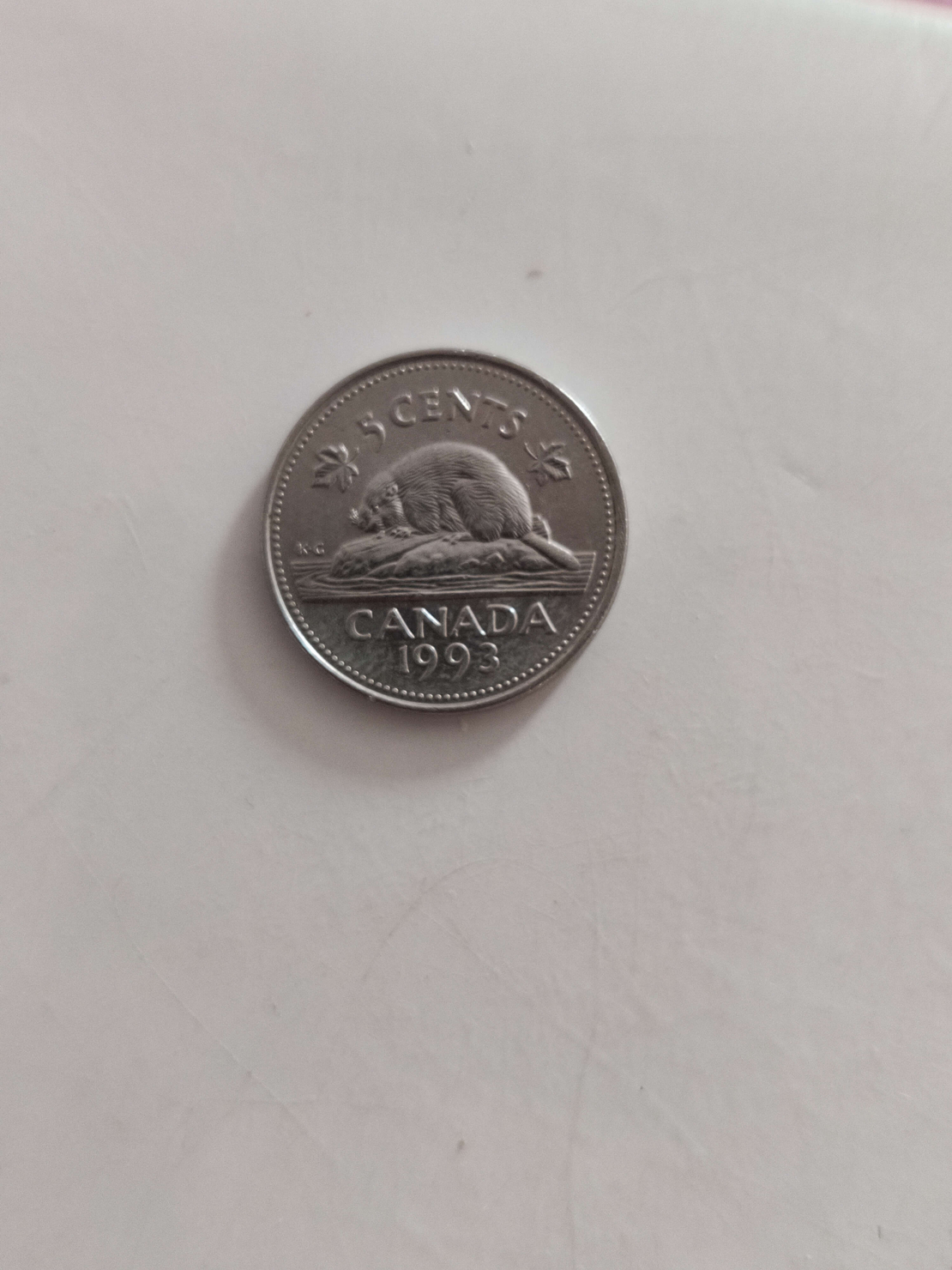 5 cents, 1993