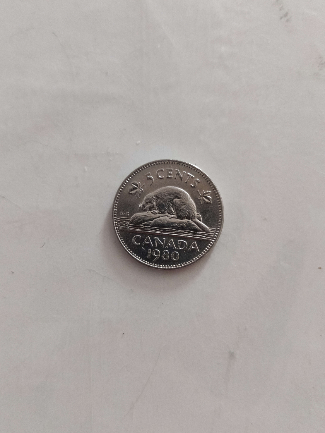 5 cents, 1980