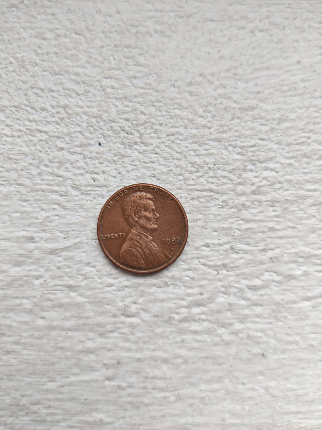 One cent, 1982, USA