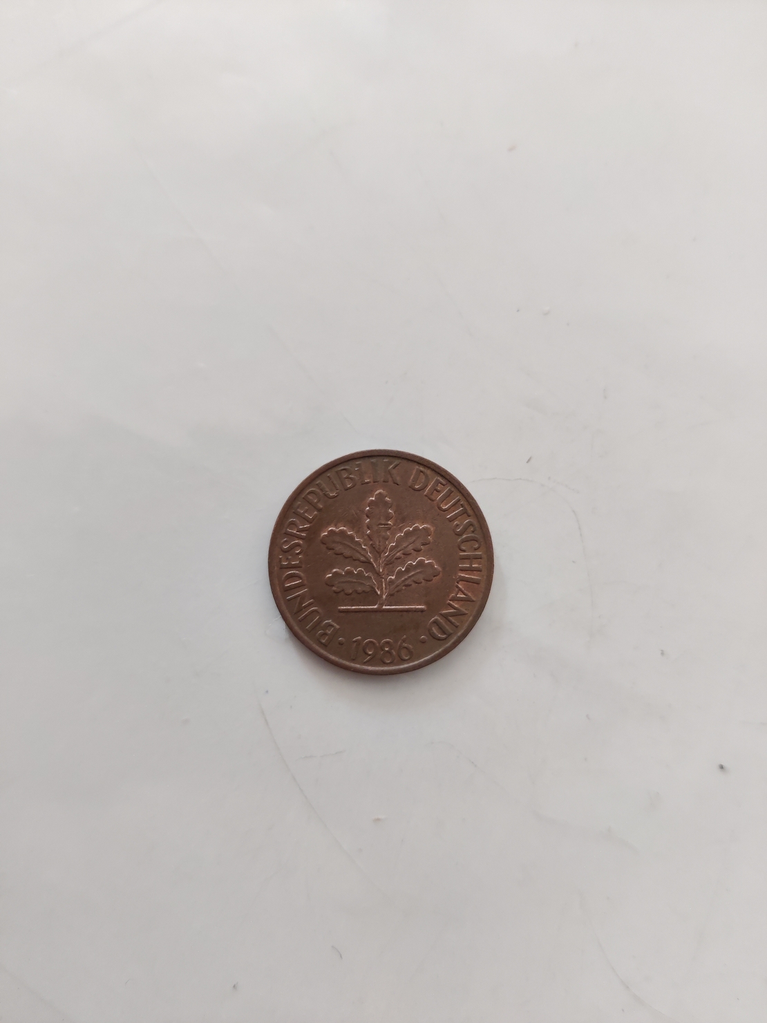 2 pfennig, 1986