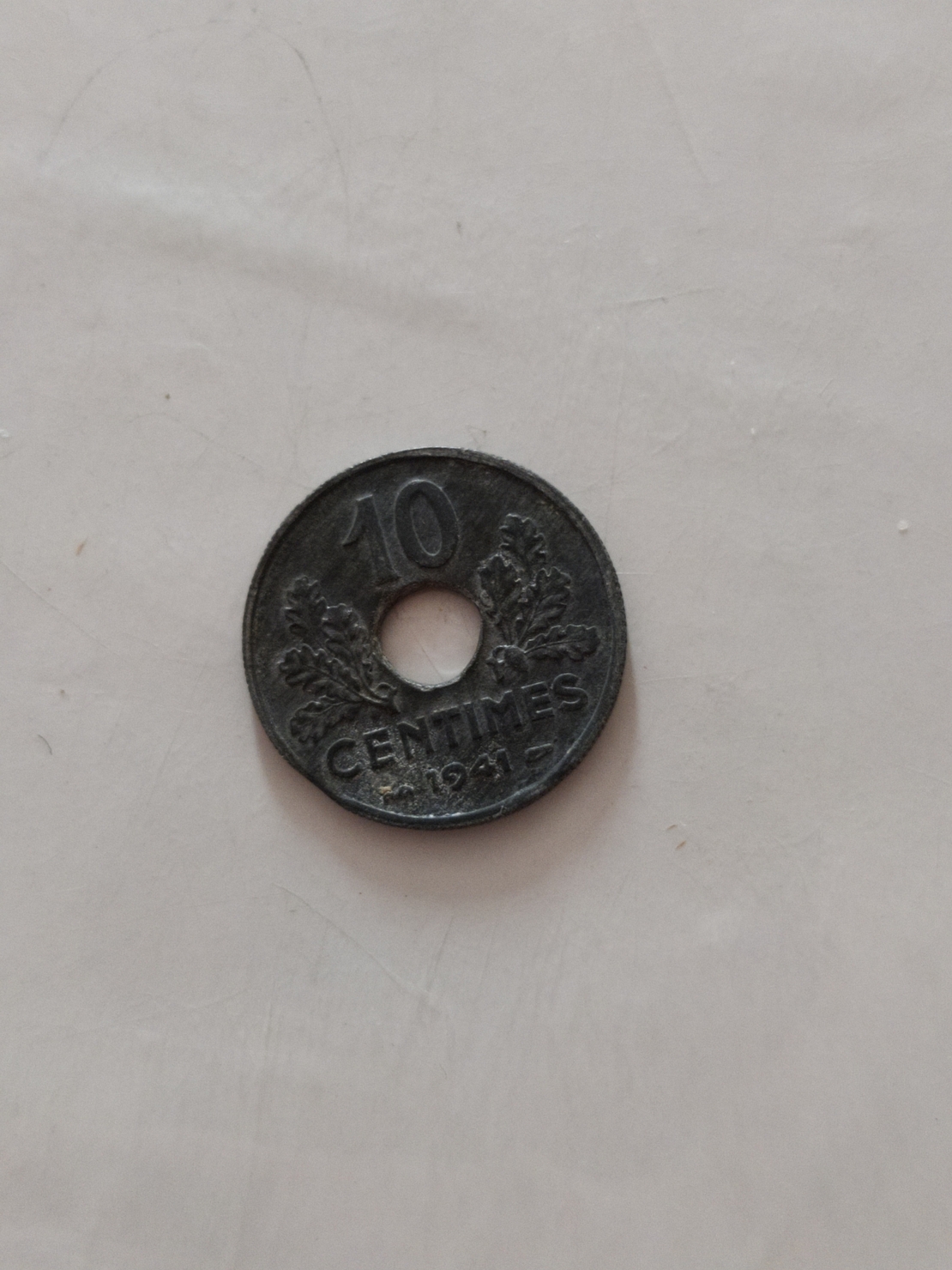 10 centimes, 1941