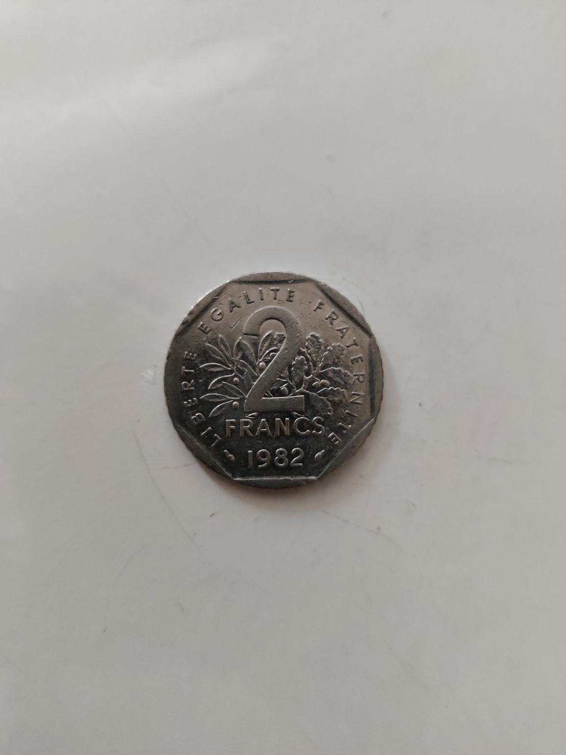 2 francs, 1982