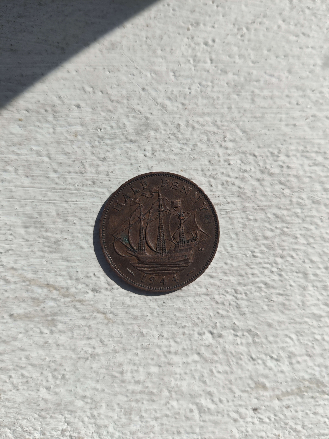Half penny, 1944