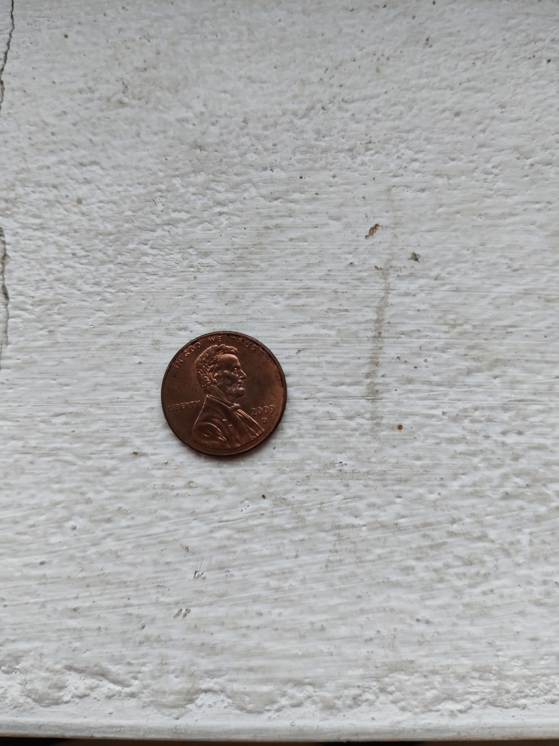 One cent, 2009