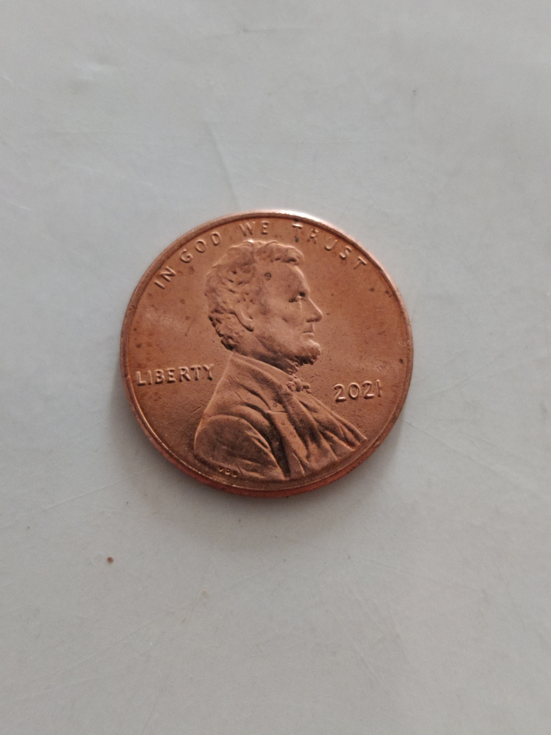 One cent, 2021