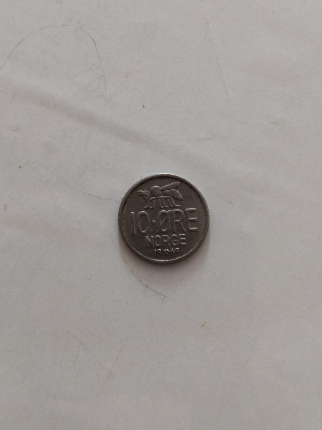 10 øre, 1969