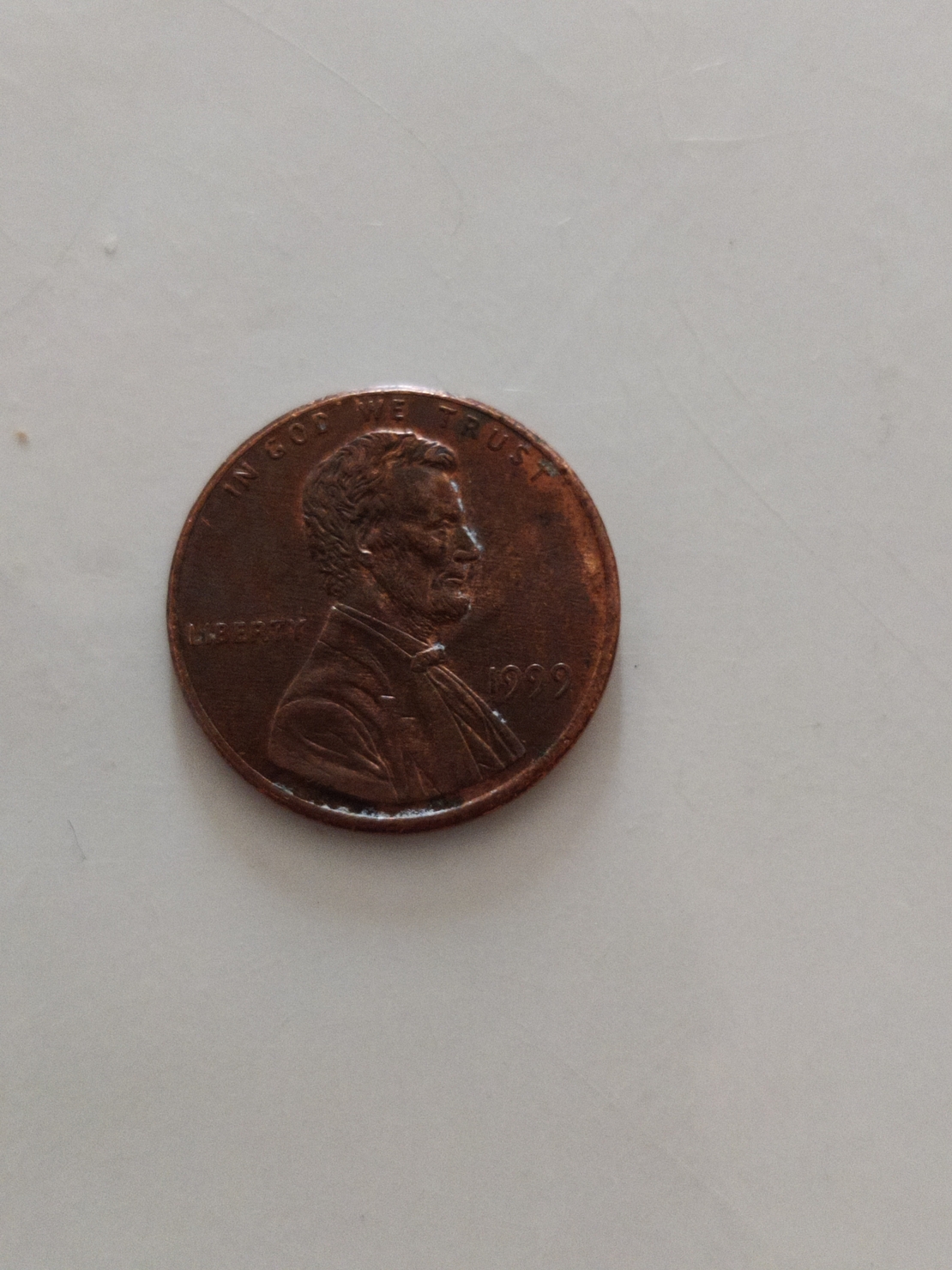 One cent, 1999