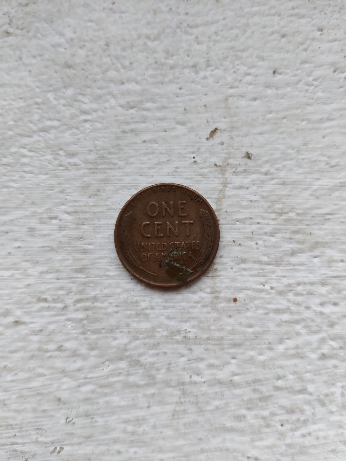 One cent, 1945