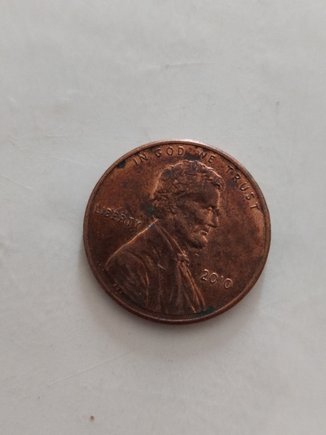 One cent, 2010