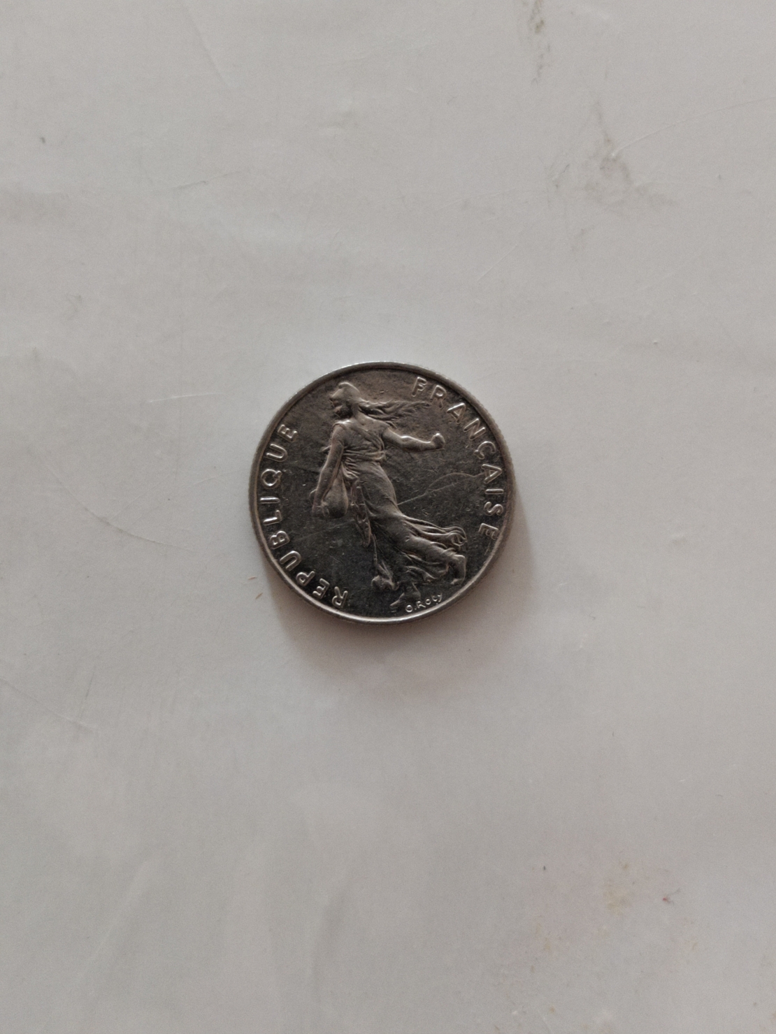 1/2 franc, 1984