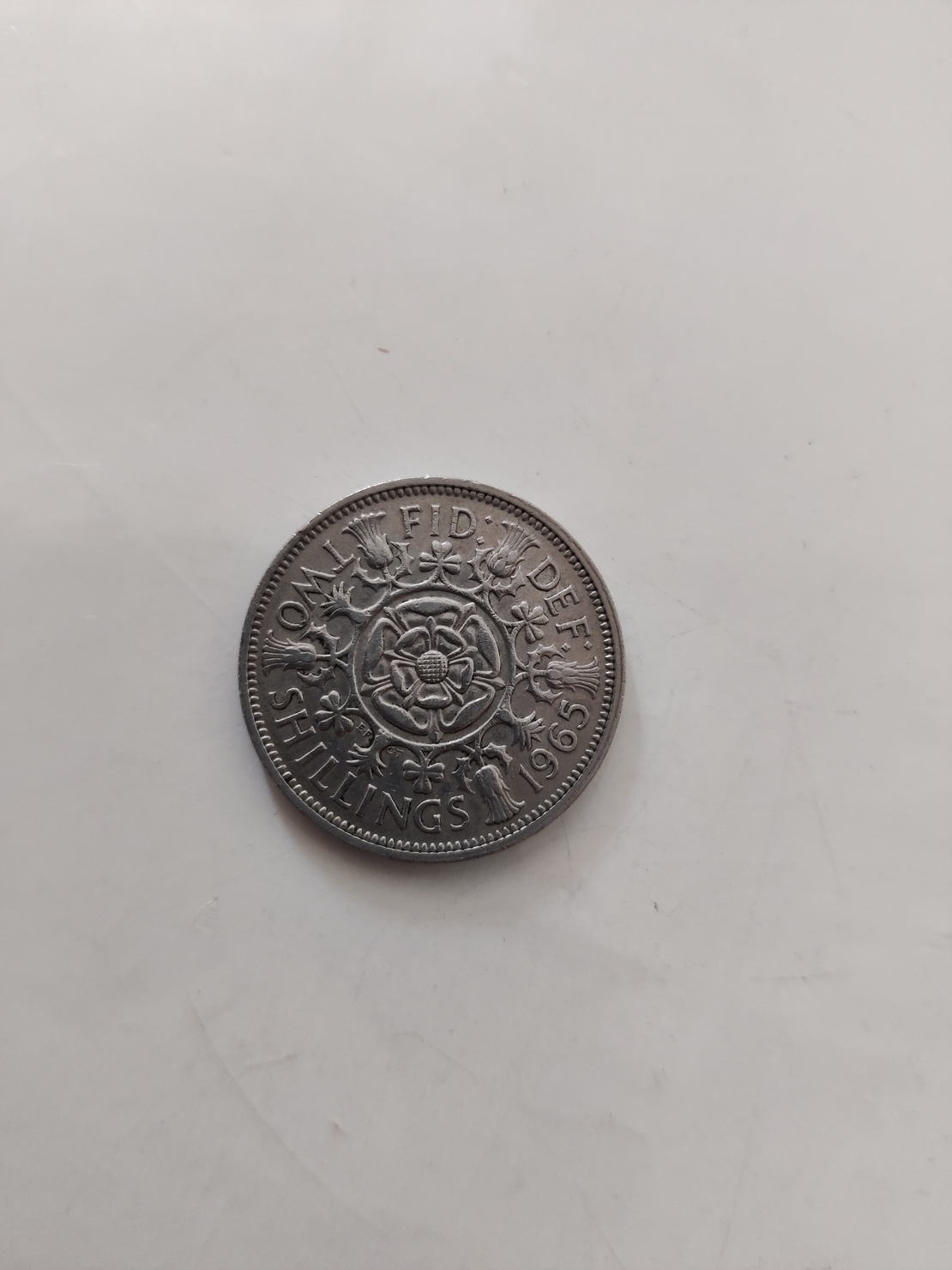 2 shillings, 1965
