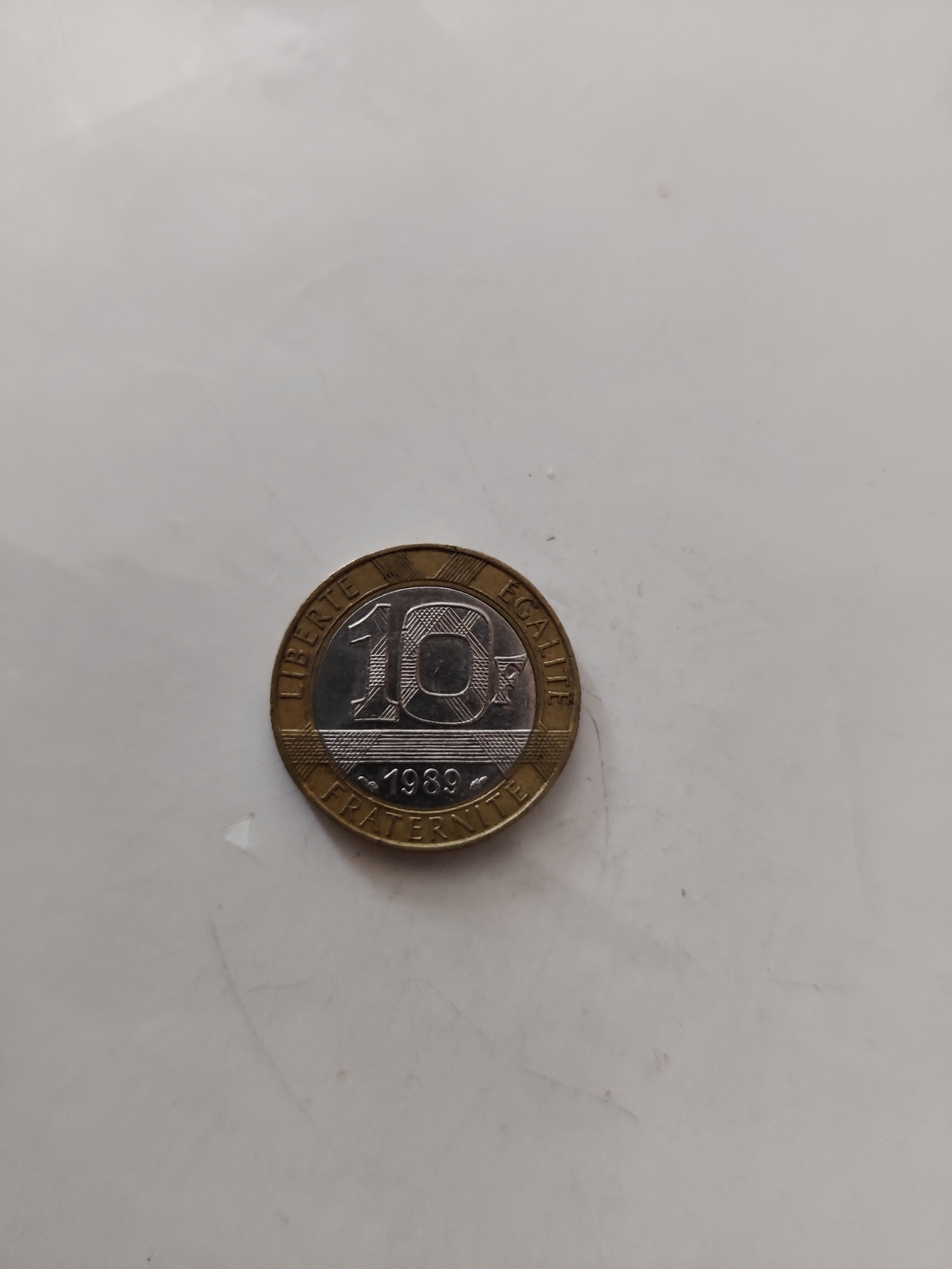 10 francs, 1989