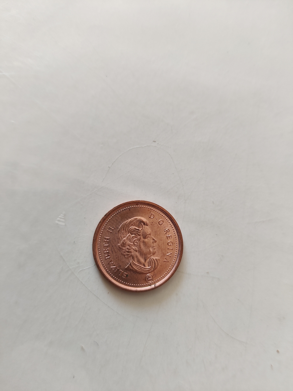 One cent, 2009, Canada