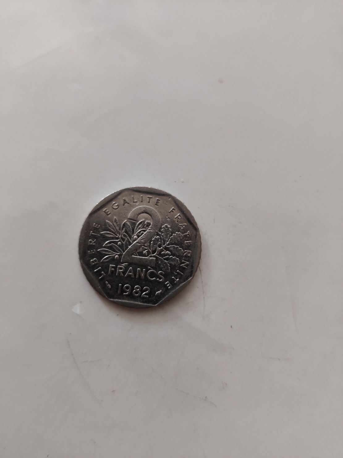 2 francs, 1982