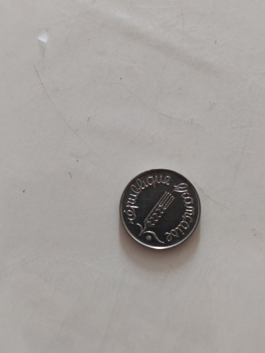 1 centime, 1962