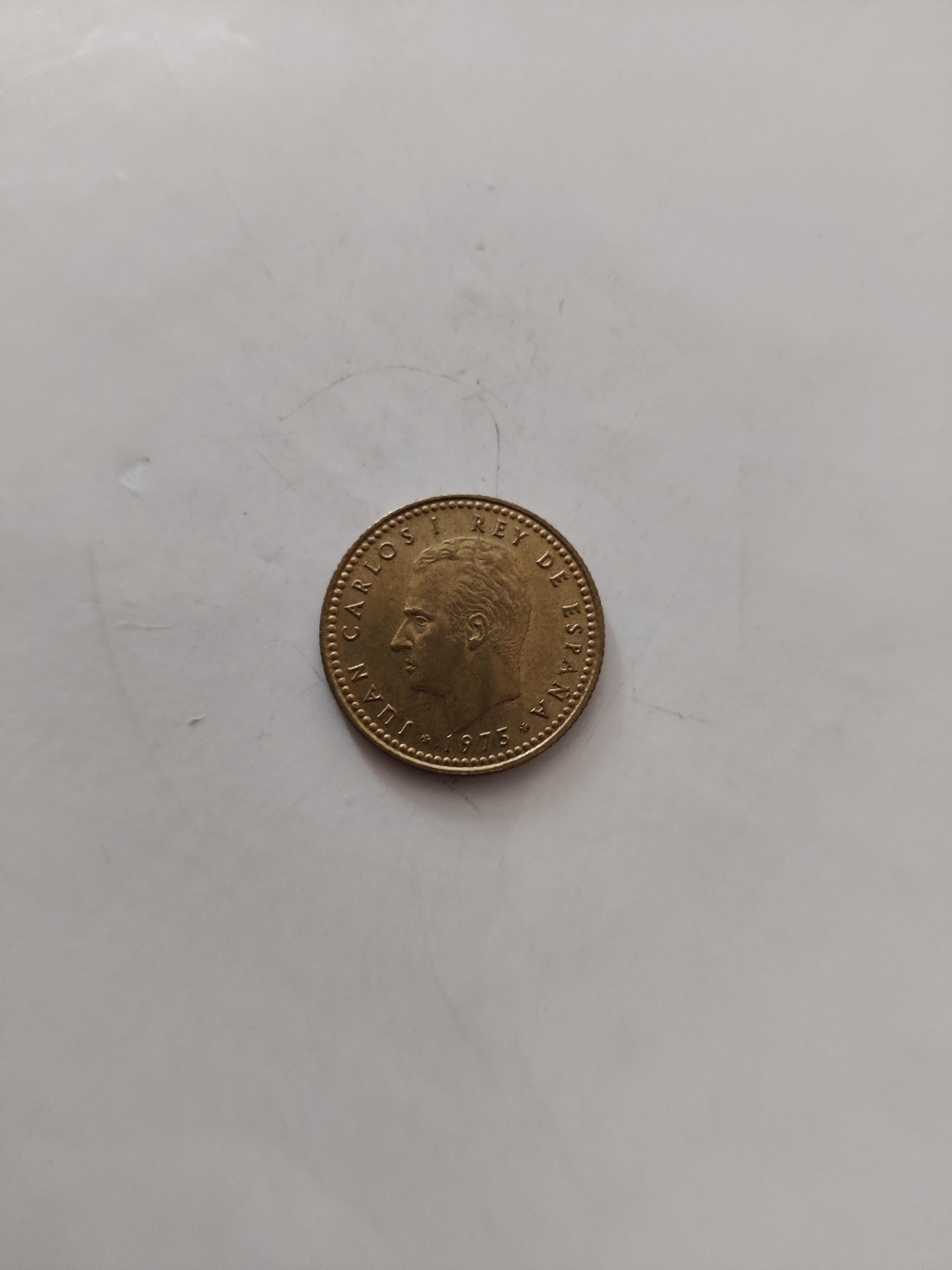 1 peseta, 1975