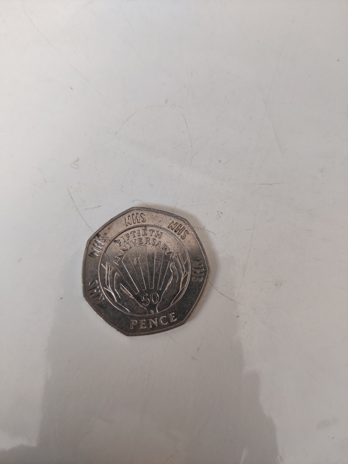 50 pence, 1998