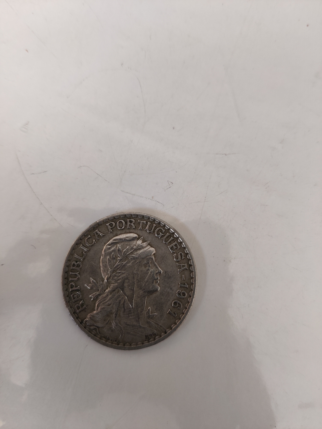 1 escudo, 1961, Portugal