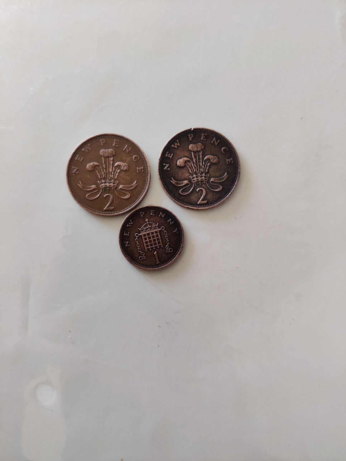 2 new pence, 1971-1979