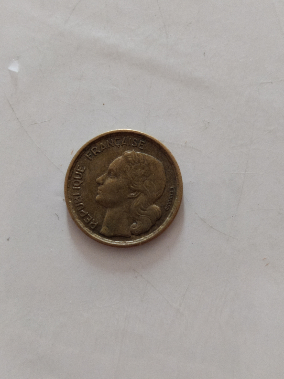 10 francs, 1952