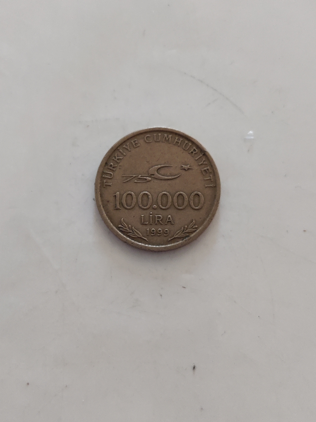 100.000 lira, 1999